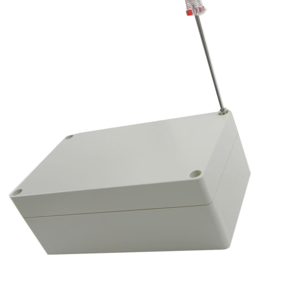 Plastic Junction Box Rectangle Electronic Project Instrument for Case DIY Preventive Box Power Enclosure Wear-resistant