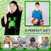 Minecraft Childrens/Kids Fleece Blanket Hoodie