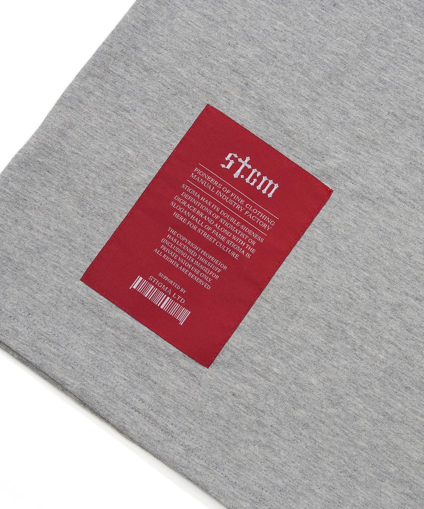 STIGMA Staff Semi-Oversized T-Shirts Melange