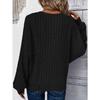 Women's Fashion Casual Spring Autumn Solid Color Print Long Sleeve O-Neck Blouses & Shirts