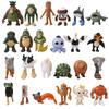 Set of 24 Tuntun Tun Sahur Mini Figures (3.5-5.5 Cm) PVC by Italian Brain Lot, Toys, Accessories, Gifts (Set of 24 In a Bag) [Parallel Import]