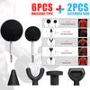 75mm Muscle Relaxation Massage Guns Attachments For Worx 540/Booster/Makita/Ryobi/Jigsaw Type Electric Massagers 6Pcs