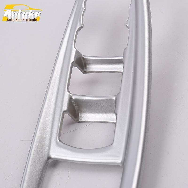 Fits 18 GL6 Models: Glass Lift Switch Decorative Frame for Car Door Window Armrest Lift Button Trim