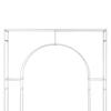 7.87ft Wedding Arch Ceremony Square Metal Balloon Stand Garden Arbor Frame for Birthday Party Background Decorations