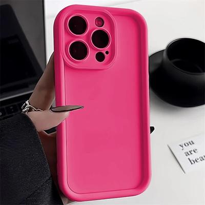 Měkký silikonový kryt na telefon pro iPhone 11 iPhone 12 13 14 15 Pro Max XR X XS 7 8 15 Plus SE SE3 Kryt v barvě bonbónu Coque