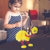1 Set Kukla Oyuncak Etkileşimli Devekuşu Kuklası Peluş Oyuncak Komik Kuklalar İpli Bebek Çocuklar İçin