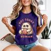 Not Today Huunisex Cat Animals Unisexs TShirt Grumpy Kitten Yarn Tee