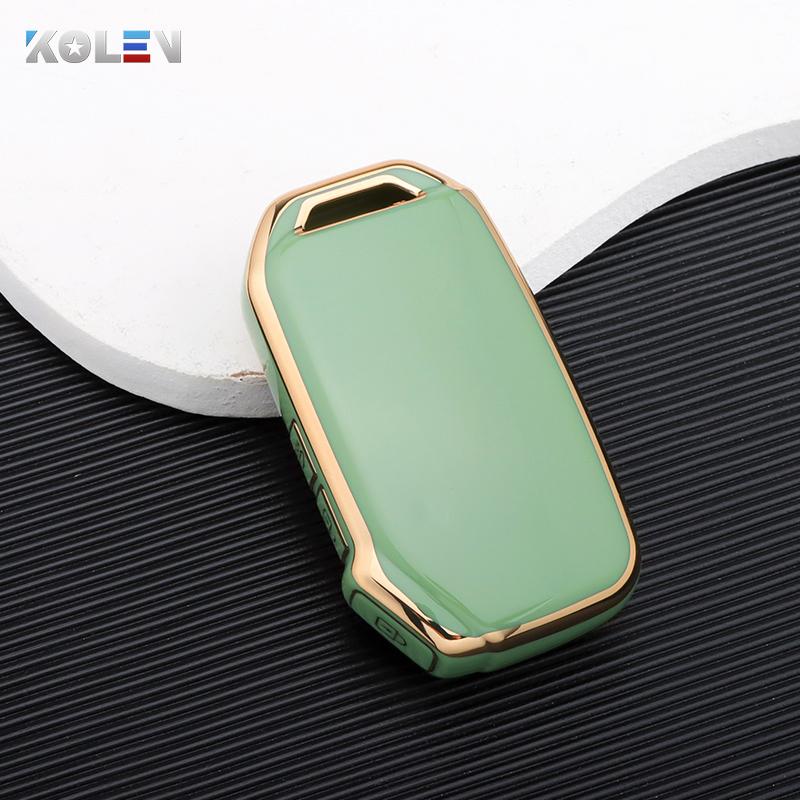 

New Tpu Car Key Case Cover Shell For Kia Sportage R Gt Stinger Sorento Ceed Cerato Forte Niro Soul Telluride Protector Keyless