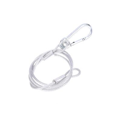 1Pc Safety Ropes Security Cable Safety Cable Steel Wire Stage Light Equipment Led Bar Light Maximum Bearing Weight 20Kg