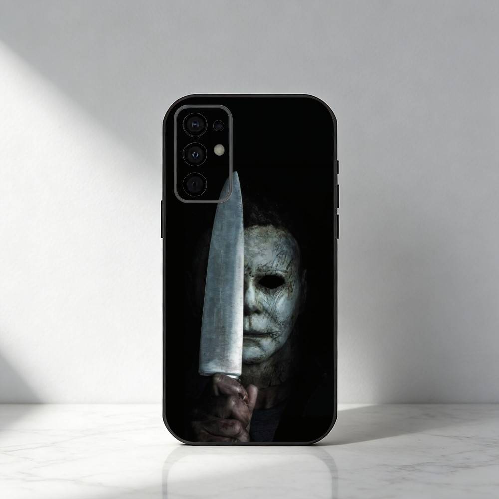 Character Terrifying M-Michae Myers  Phone Case For Samsung S25,S24,S21,S22,S23,S20,Ultra,S26,Plus,Fe,Note,5G Black Cover Samsung S23ULTRA5G