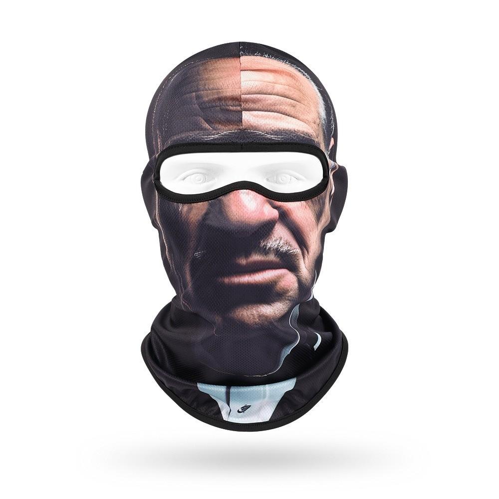 Beard Pattern Full Face Scarf Breathable Head Cover Cap Hood Caps Cycling Mask Outdoor
