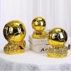 Golden Ballon Football Championship Prize Trophy Personalised Player Award Soccer Replica Fan Collectible Birthday Gift