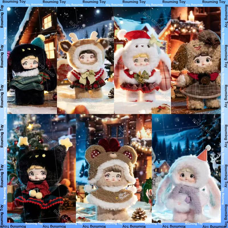 New Nommi Wonderful Christmas Eve Series Blind Box Christmas Limited Style Box Esadvent Calendar Doll Trendy Play Ornament Kit
