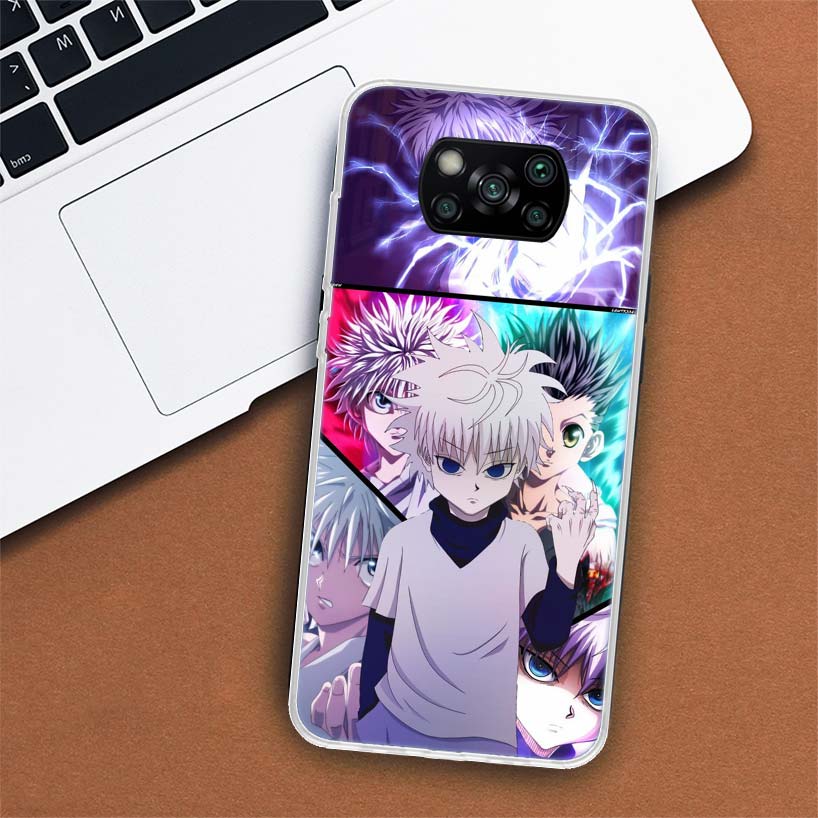 Hunter x Hunter Killua Zoldyck Phone Case For Xiaomi Mi 11 Lite 11i 12X 12 9 8 11T 10T 9T Pro 10 5X 6X Ultra 5G Cover Coque Capa