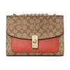 Lane 26 Classic Monogram Flap Chain Bag Women Handbags Khaki Orange C7513-IMS4L