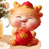 Resin Chinese Dragon Statue 2025 Cute Dragon Statue For Dashboard Decorations Chinese New Year Decor Creative Resin Mascot