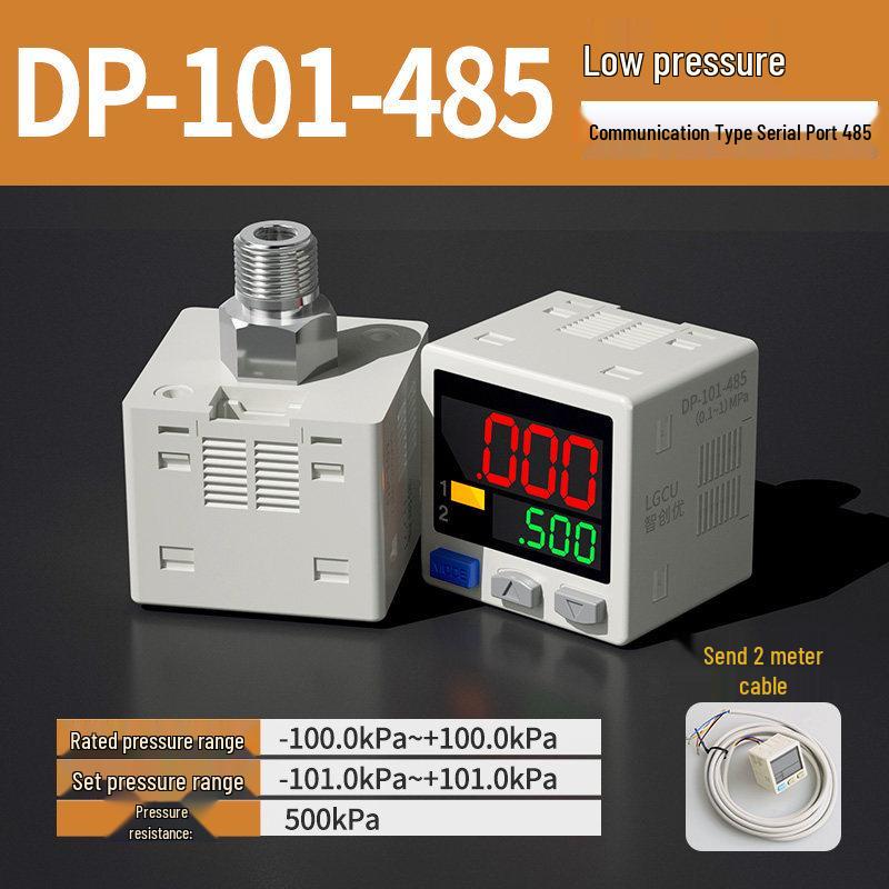 DP-101A/102 Digital Pressure Gauge Sensor with RS485 and Analog Output