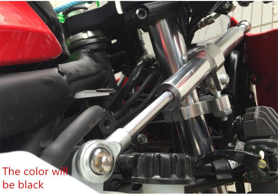330mm Motorcycle Universal Aluminum Steering Damper Stabilizer Linear
