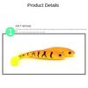 5PCS Silicone T-tail Soft Bait Artificial Biomimetic Fish Bait Swimbait Paddle Tail Swimbaits  Pike