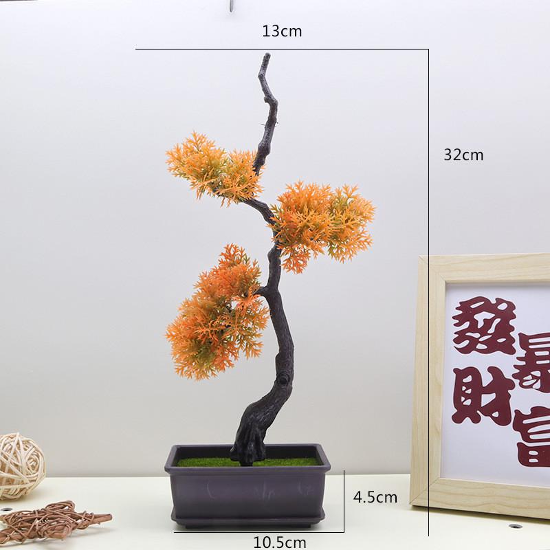 Densata Artificial Pinus Pineneedle Greenery Landscape Decor For Living Room