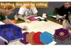 Hexagonal PU Dice Tray & Storage Box for Board Games and Accessories