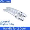 For Toyota Avalon XX30 2005~2012 Car Door Handles Anti-rust Covers Exterior Scratch Protective Decor Luxurious Car Accessories