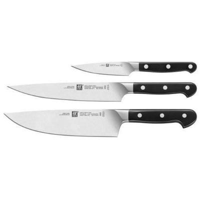 Knives - ZWILLING - Pro - 3-piece Set - Stainless Steel - ABS Handle - FRIODUR