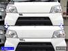 BRIGHTZ Stainless Steel Front Bumper Panel for Late Model Hijet Cargo with 331 Hijet Part Ultra-Mirror S321V/S331V [GRI-COV-M-051] (Compatible S321,