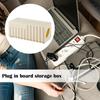 Desk Cable Management Save Space Storage Box Router Box Hider For TV Wires Computer Router Living Room Bedroom Desk Shelf Table