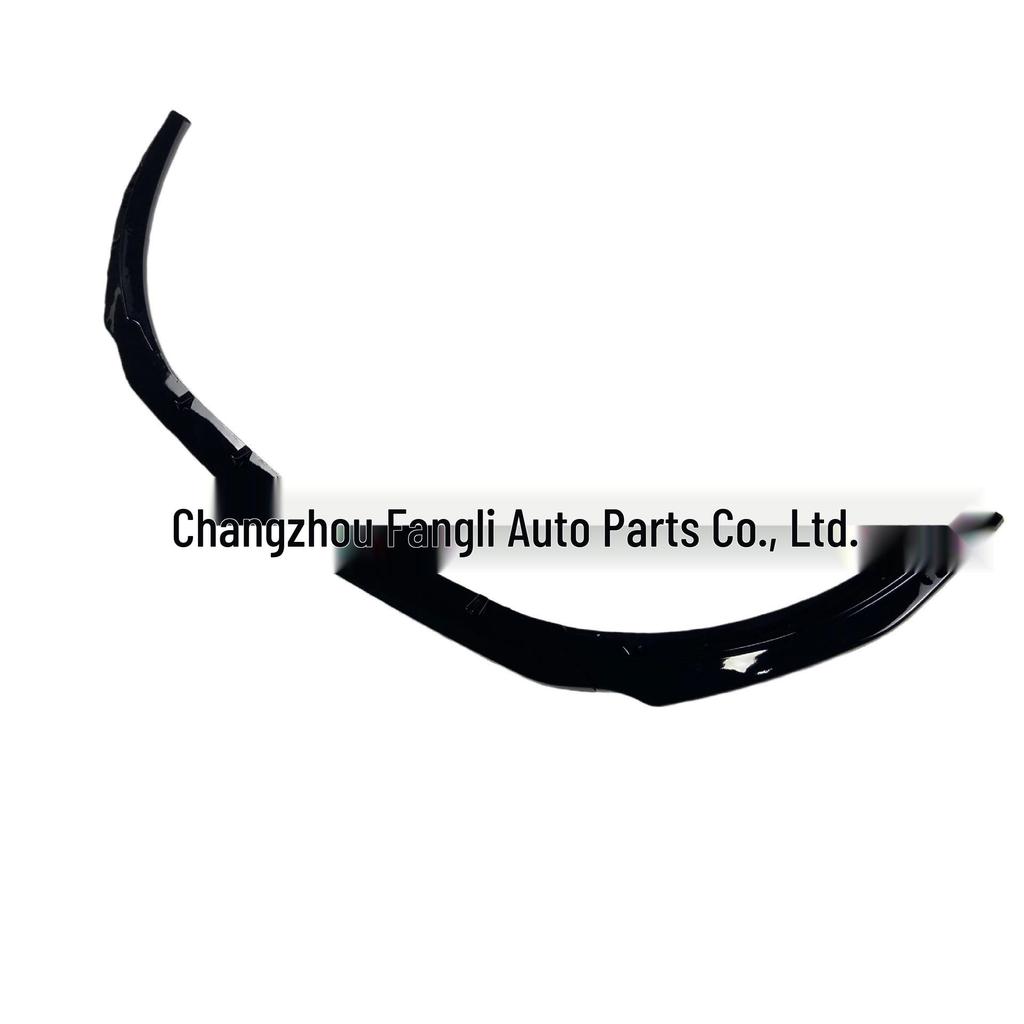 Mercedes-Benz CLA W117 Sport Front Splitter (2017-2019), Glossy Black Carbon Fiber, Three-Section Design