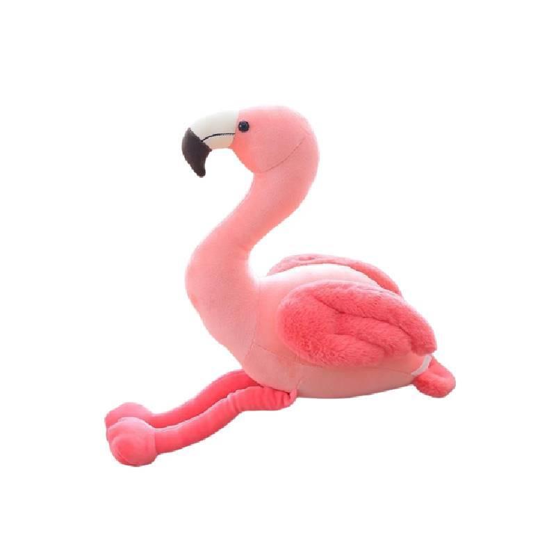 

Плюшевая игрушка Фламинго Подушка для детей Мягкая и приятная на ощупь, Ткань из короткого плюша, Розовый, 25см/35см/50см 25cm/9.84in