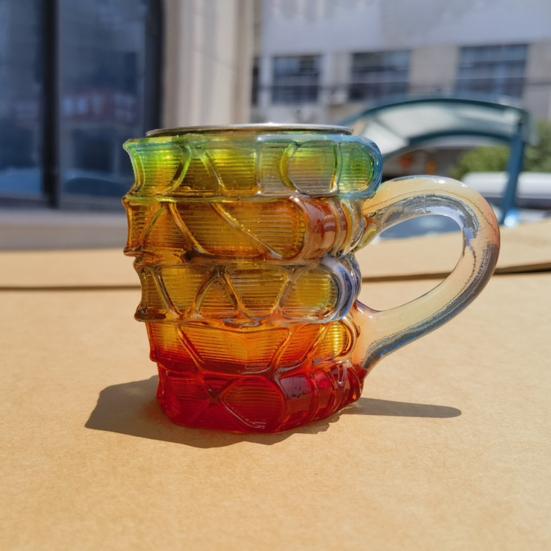 Obrázková kniha Hrnek 3D Kniha Stohovací Hrnek Ručně Kreslený Literární Hrnek na Kávu pro Milovníky Knih Učitele Knihovníky