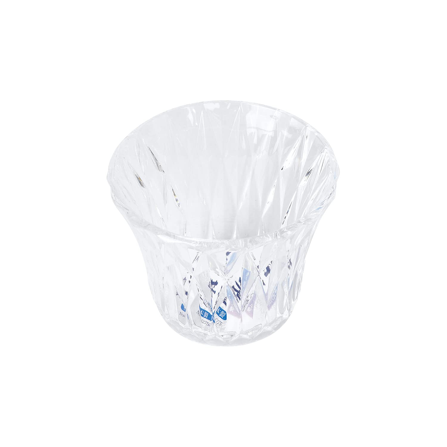 Pearl Metal Dipping Bowl for Somen and Soba Made in Cool Blue Noodles, Japan, Clear, HB-6275