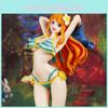 Piece One Charming Nami Pvc Figure In Colorful Bikini Swimsuit Model Decoration