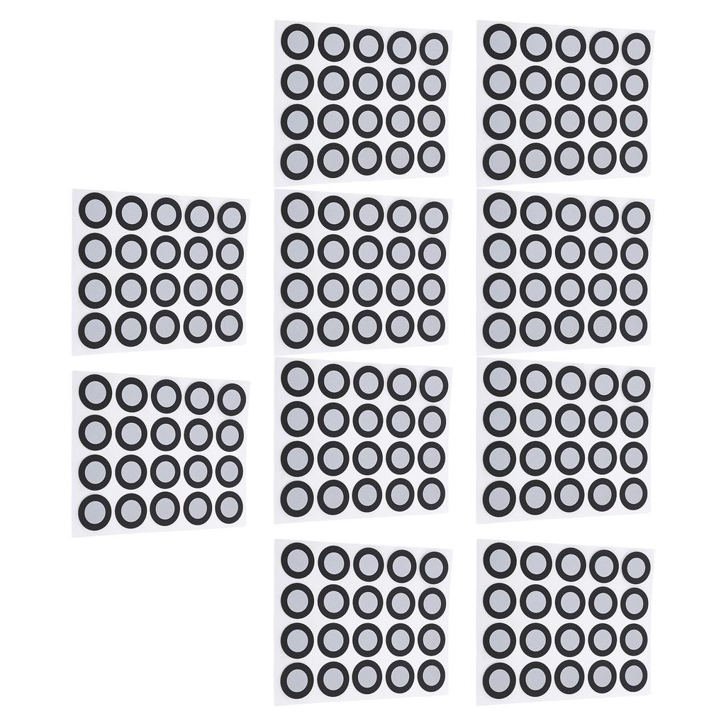 200 Pcs 3D Scanning Marker 12mm ID 19mm OD Precise Tracking Reference Point and Diffuse Reflection M