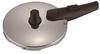 Pearl Metal HB-5137 Silver Pressure Cooker for Everyday Use, 3L, with Glass Lid and Strainer