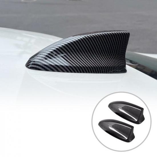 1Pc Glossy ABS Exterior Shark Fin Antenna Cover Cap For Honda Civic