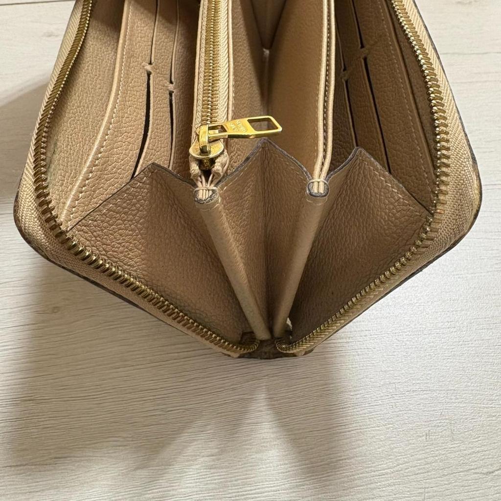 Used Louis Vuitton Monogram Empreinte Zippy Wallet M60746
