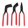 3pcs Metal Bending Pliers Straight 45 Degree 90 Degree Jaw Hand Seamers for Bending Flattening Sheet