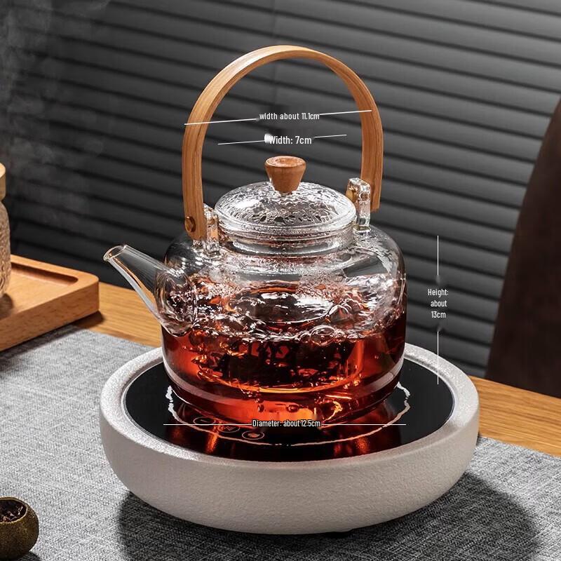YIHUTEA High Temperature Glass Teapot