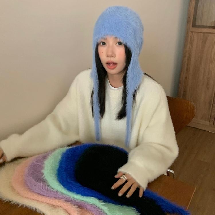 Winter Trapper Hat for Teens Keep Warm Protecting Ear Hat Windproof Outdoor