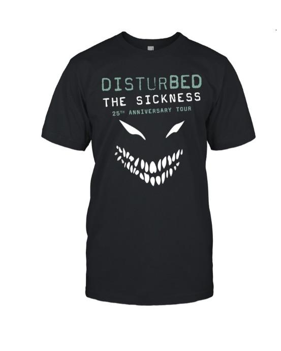 

The Sickness 25039 Tour Düsseldorf Shirt – Unisex Concert Tee Unisex T-Shirt S