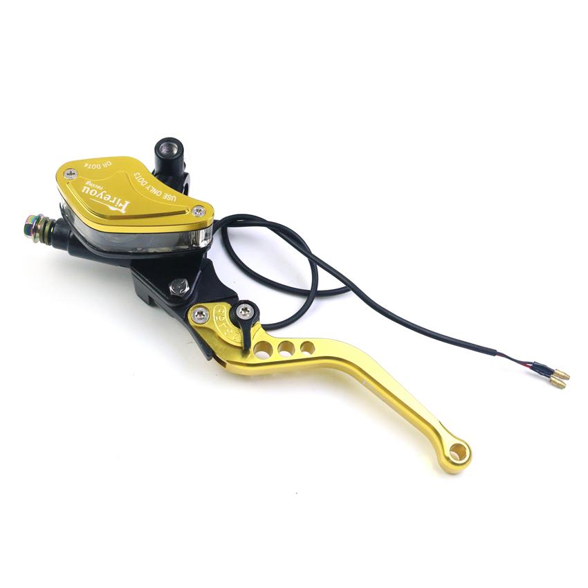 Brake Master Cylinder Clutch Hydraulic Fuel Tank Moto Lever 22mm for K1200R GROM DIO Repsol Motorcycle Fluid Reservior Set