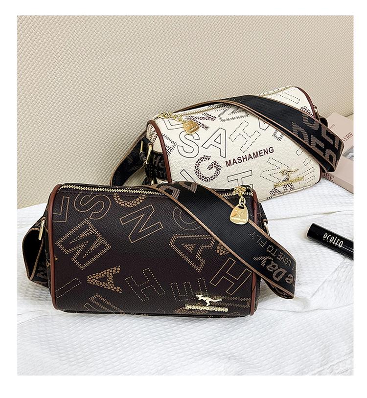 Trendy Versatile Floral Crossbody Shoulder Bag - Large Capacity Pillow Design