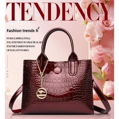 Damen Handheld Schulter Crossbody Tasche mit großem Fassungsvermögen