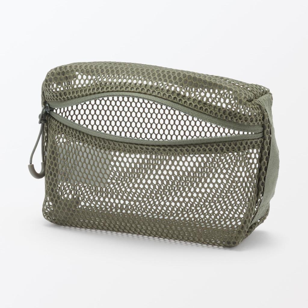 MUJI 3D Mesh Case Khaki S Ca.. 11 x 16 x 5 cm 84730405