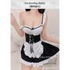 Domila Sexy Lingerie Sexy Female Uniform Passion Charm Temptation Open Gear Free Sweet Beautiful Woman Servant Set 2292