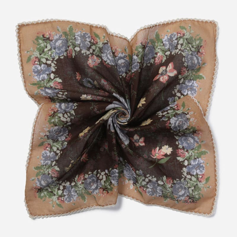 Thursday Island Garden Flower Bandana_T256MHC133W