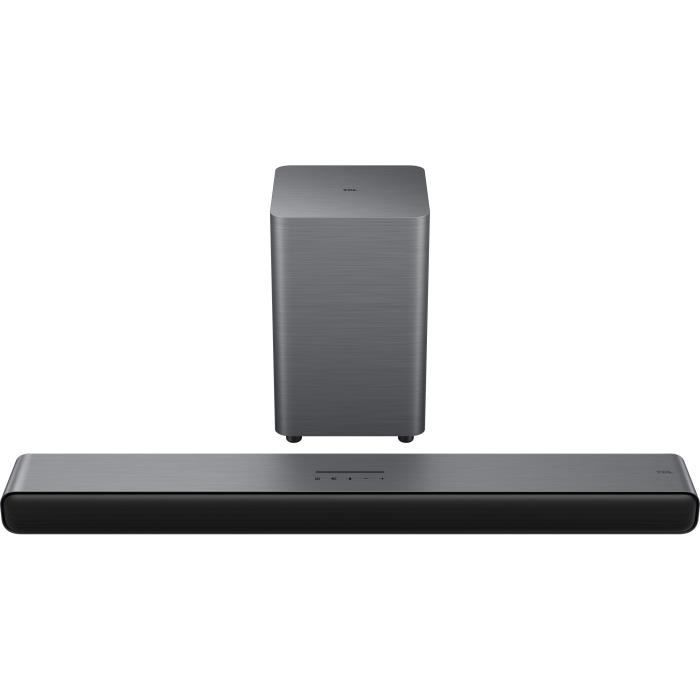 Barra de sonido TCL S55H Bluetooth HDMI ARC 220W Dolby Atmos subwoofer inalámbrico - Imagen 4