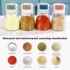 Quantitative Picnic BBQ Salt Container Press-type Spice Jars Portable Seasoning Box  Kitchen Gadget